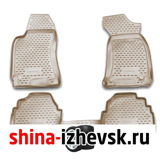 Коврик Autofamily коврик в салон полиуретановый бежевый для VOLLKSWAGEN Passat B5 1996-2005 в Ижевске